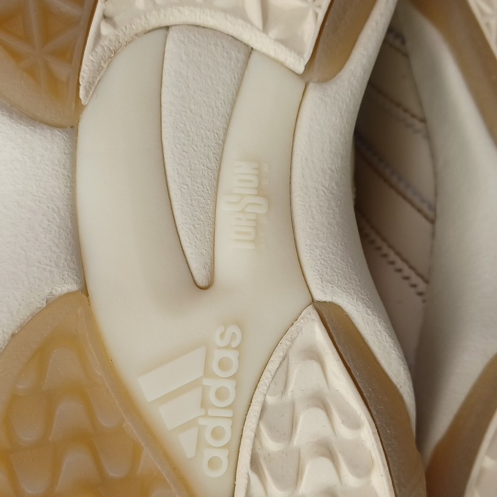 Adidas Men's Cream and Brown Sneakers - Picture 9 of 11